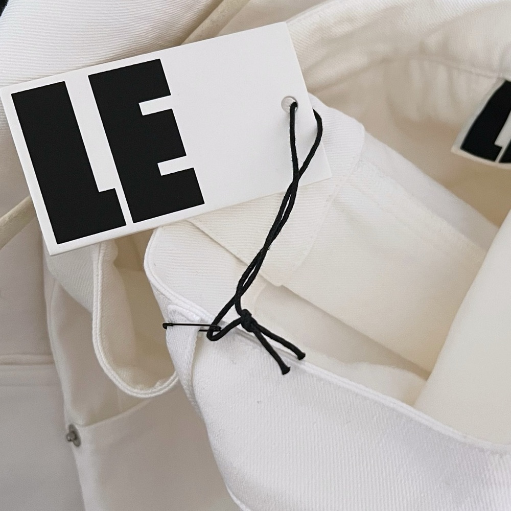 Local European Relaxed Cargo Denim Pants Wide Leg Oversized Medium - Picture 9 of 10